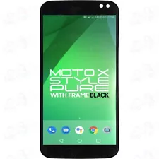 LCD with Touch + Frame For Motorola Moto X Style Pure Edition - Model XT1575