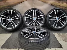 REFURBISHED GENUINE 704M 19" STAGGERED BMW 3 4 SERIES ALLOY WHEELS