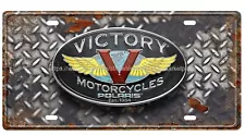 old Victory motorcycles metal sign home kitchen art sale