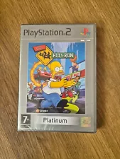 The Simpsons: Hit & Run Platinum Playstation 2 PS2 PAL Import MINT disc+case/