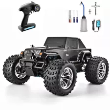 HSP 1:10 Nitro Two Speed RC Car 4wd Off Road Monster Truck with Starter RTR USA