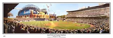 Milwaukee Brewers LAST PITCH AT COUNTY STADIUM (2000) Panoramic POSTER Print