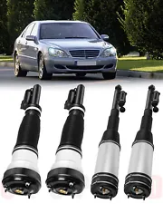 4PCS Front & Rear Air Suspension Shock Strut For Mercedes W220 S430 S500 S65 AMG