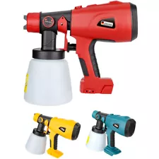 Paint Sprayer 800ML Electric Spray Gun for Milwaukee 18V Li-ion Battery Cordless