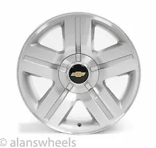 4 NEW Chevy Suburban Tahoe Texas Edition Silver Machined 20” Wheels Rims 5291