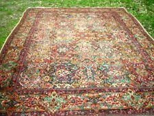 SUMMER SALE! BEAUTIFUL COLOFUL ANTIQUE 1950'S KARASTAN LANAMAR RUG 8.7X12.1