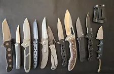 CRKT Knife Lot Of 11 Knives