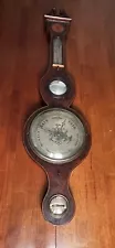 Antique Barometer Scientific Instrument Marked P Poncia Evesham 38” Mid 1800’s