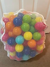 Plastic Balls for Ball Pit 2.3-Inch Phthalate Free BPA Free Non-Toxic 200 count