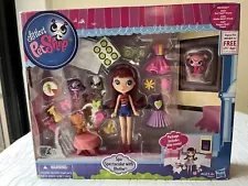 LPS Littlest Pet Shop B58 3616 3617 ZOE TRENT for Blythe Spa Day Play Set