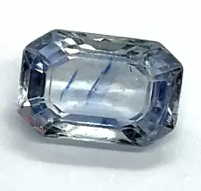 NATURAL PALE BLUE SAPPHIRE FOR JEWELLERY MAKING 2.11CT