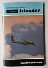 Britten Norman BN-2 Islander Owner's Handbook 260HP Version