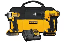 Sale | DEWALT 20V MAX Cordless Drill and Impact Driver (DCK240C2)