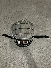 CCM Hockey Metal Face Mask FL40 Large Silver Full Cage FL40L