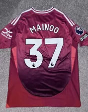 Manchester United 2024/25 Mainoo #37 Premier League Large Slimfit Jersey