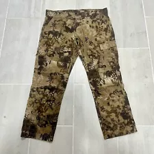 Kryptek Double Knee Camo Hunting Performance Cargo Tactical Pants XXL 42x32”