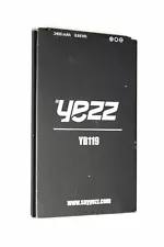 Yezz YB119 Replacement Li-Polymer Battery 3.7V 2400mAh for Andy A6M Phone