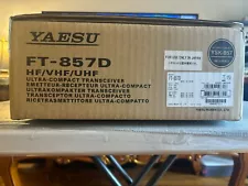 Yaesu FT-857D HF VHF UHF Mobile Transceiver New Open Box