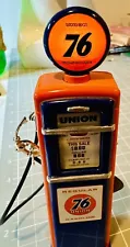 Union 76 Gas Fuel Pump Coin Bank Light Up Globe