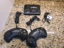 SEGA Genesis Classic Mini Model No. MK-16000 Console & 2 controllers Tested FS