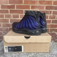 Vintage Nike Foamposite Boots 2009 Penny ACG Air Max Foamdome Eggplant Size 8.5