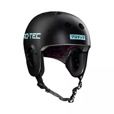 Pro Tec Skateboard Helmet Sky Brown Full Cut Certified Black