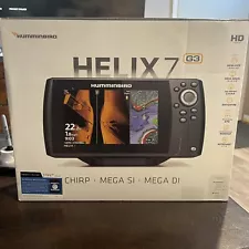 Humminbird Helix 7 Chirp Mega SI GPS G3 Nav+ Fishfinder - Black