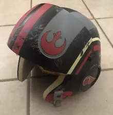 Disney Star Wars Galaxy's Edge Exclusive Poe Dameron Electronic Helmet Works