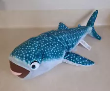 Disney Store Finding Nemo Dory DESTINY WHALE SHARK 22" Plush STUFFED ANIMAL TOY