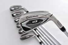 7 PCS Taylormade M3 Iron Set 4-5-6-7-8-9-P PW N.S. Pro 930GH S Stiff RH Irons