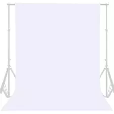 8FTX10FT White Backdrop Background for Photography Photo Booth Backdrop