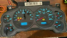 2010 CHEVROLET SILVERADO 1500 USED DASHBOARD INSTRUMENT CLUSTER FOR SALE (MPH)