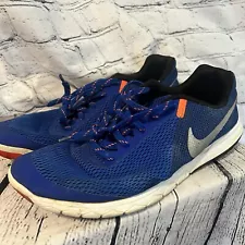 Nike Flex Experience Men’s Running Athletic Shoe Electric Blue And Orange 12