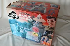 ∞ JURASSIC PARK Electronic Command Compound Kenner 1993 NEW 100% COMPLETE (Read)