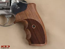 KSD Brand Colt King Cobra (Pre 2019) Compatible Walnut Grips Diamond