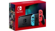 Nintendo Switch Neon Red and Neon Blue Joy-Con Console