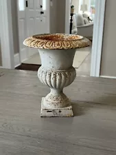 Vintage Smith & Hawken Smith and Hawken Cast Iron Classical Urn 1990s