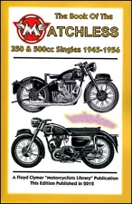 MATCHLESS SHOP MANUAL SERVICE REPAIR BOOK OF THE SINGLE 350 500CC 1945-1956 (For: Matchless Clubman)