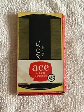ACE No. 410 Hard Rubber Comb 49c