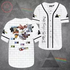 Persionalized Pink Floyd Wall Baseball Jersey 3D Gift For Men Women