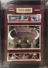 Univ of Alabama "ROLL TIDE" Custom Framed PIcture Cotton Bowl