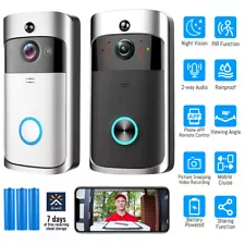 Smart Wireless WiFi Ring Doorbell Intercom Video Camera Door Bell Home Security