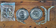 Vintage GUIDE Fog Lamp Kit 2025A with Brackets and Hardware