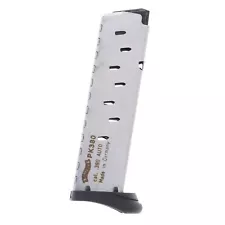 Walther PK380 380 ACP 8-Round Stainless Steel Magazine 505600