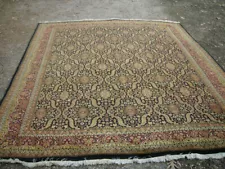 CLEARANCE SALE! FANTASTIC GOLD VINTAGE TOP QUALITY 8X10 ARTS CRAFTS INDIAN RUG