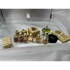 Lot of Old French Perfume bottles Miniatures