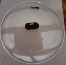 Evans EQ4 Batter Clear Bass Drumhead 22”. Bass Drum Head., a few surface dents