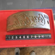 RAREST COCA COLA COLLECTIBLE --STENCIL FOR PUTTING ADVERTISEMENT ON CRATES