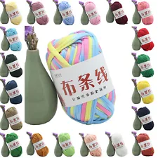 Hot Sale 100g Super Crochet Cotton Cloth Yarn Thick DIY Hand Wrap Knitting Yarn