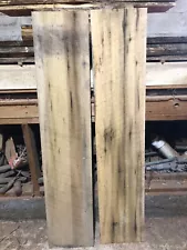 2 Pack Poplar Old Growth Barn Wood WEATHERED Reclaimed Wood From 1800’s Barn